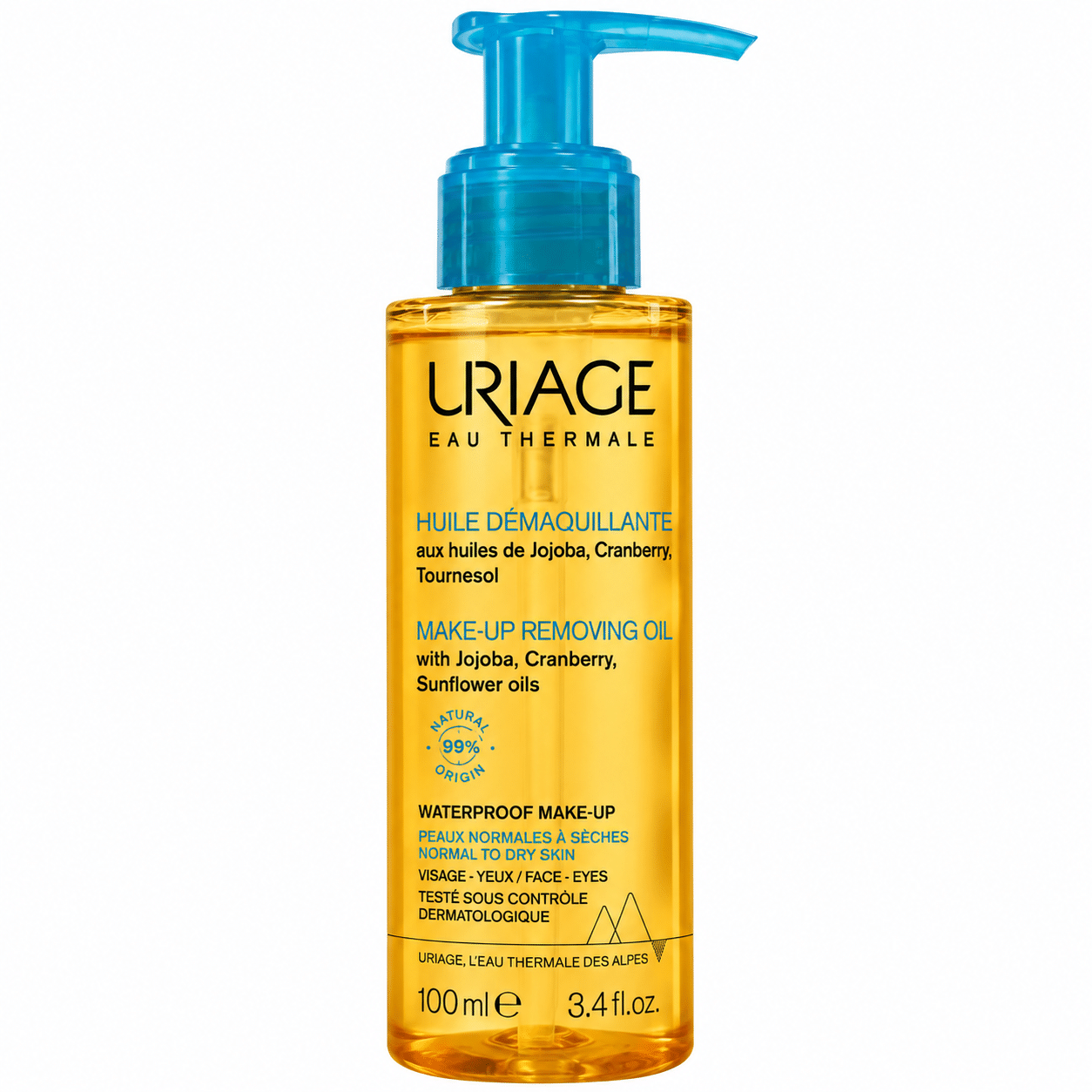 Bottiglia di olio detergente Uriage