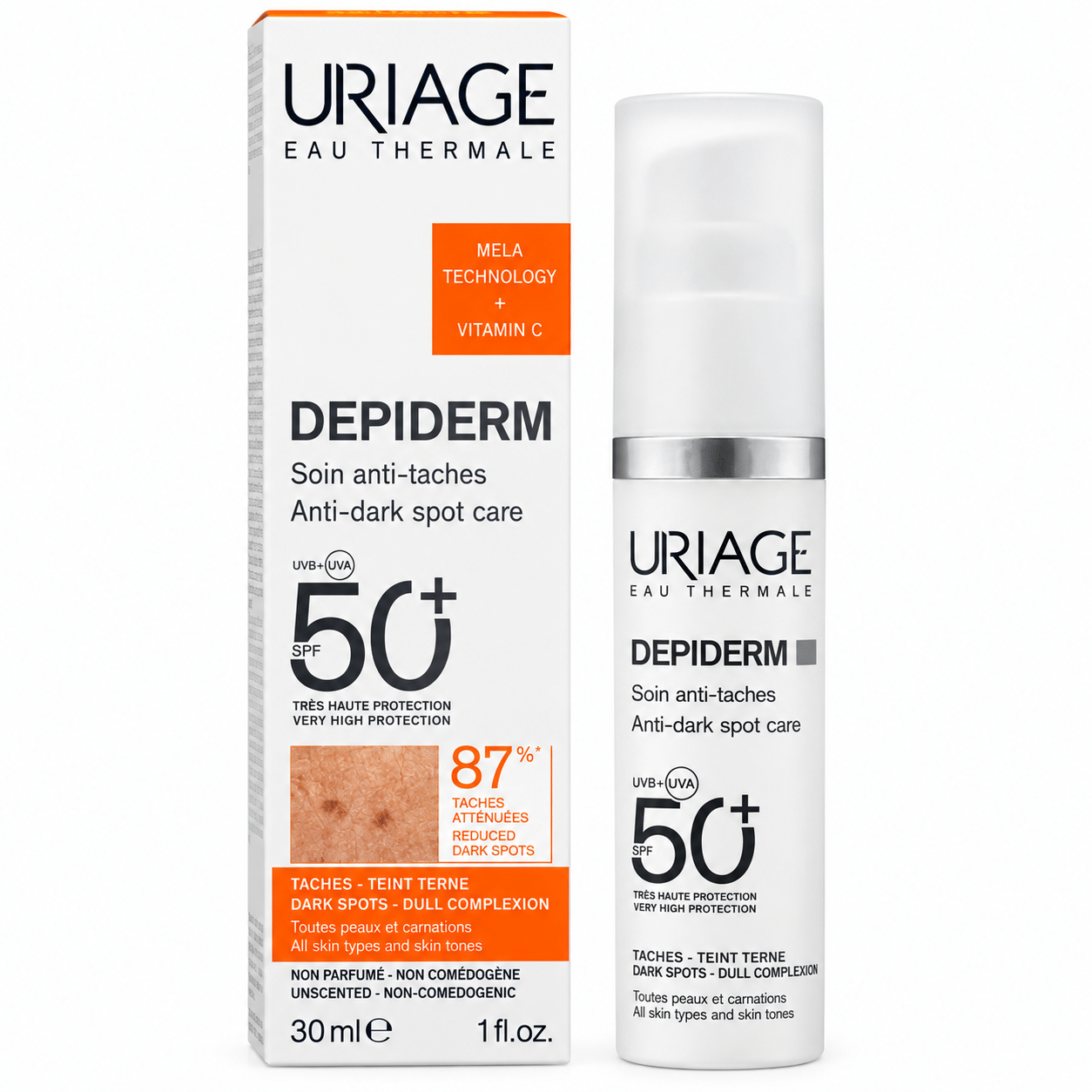 Confezione Uriage Depiderm SPF 50+