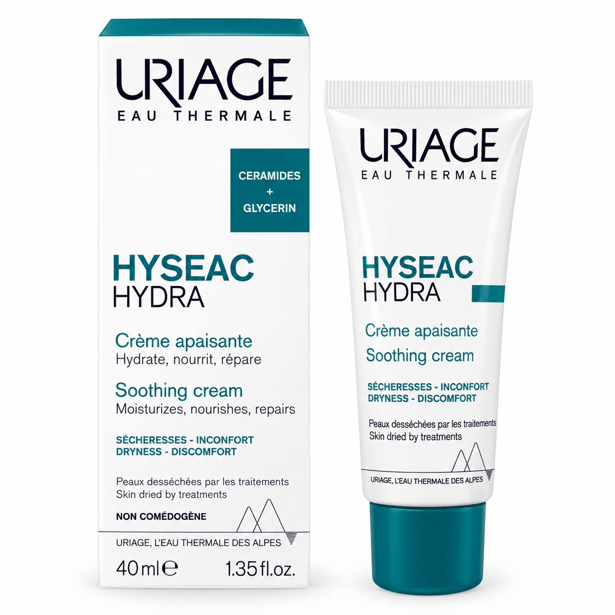 Confezione e tubo skincare Uriage Hyséac Hydra