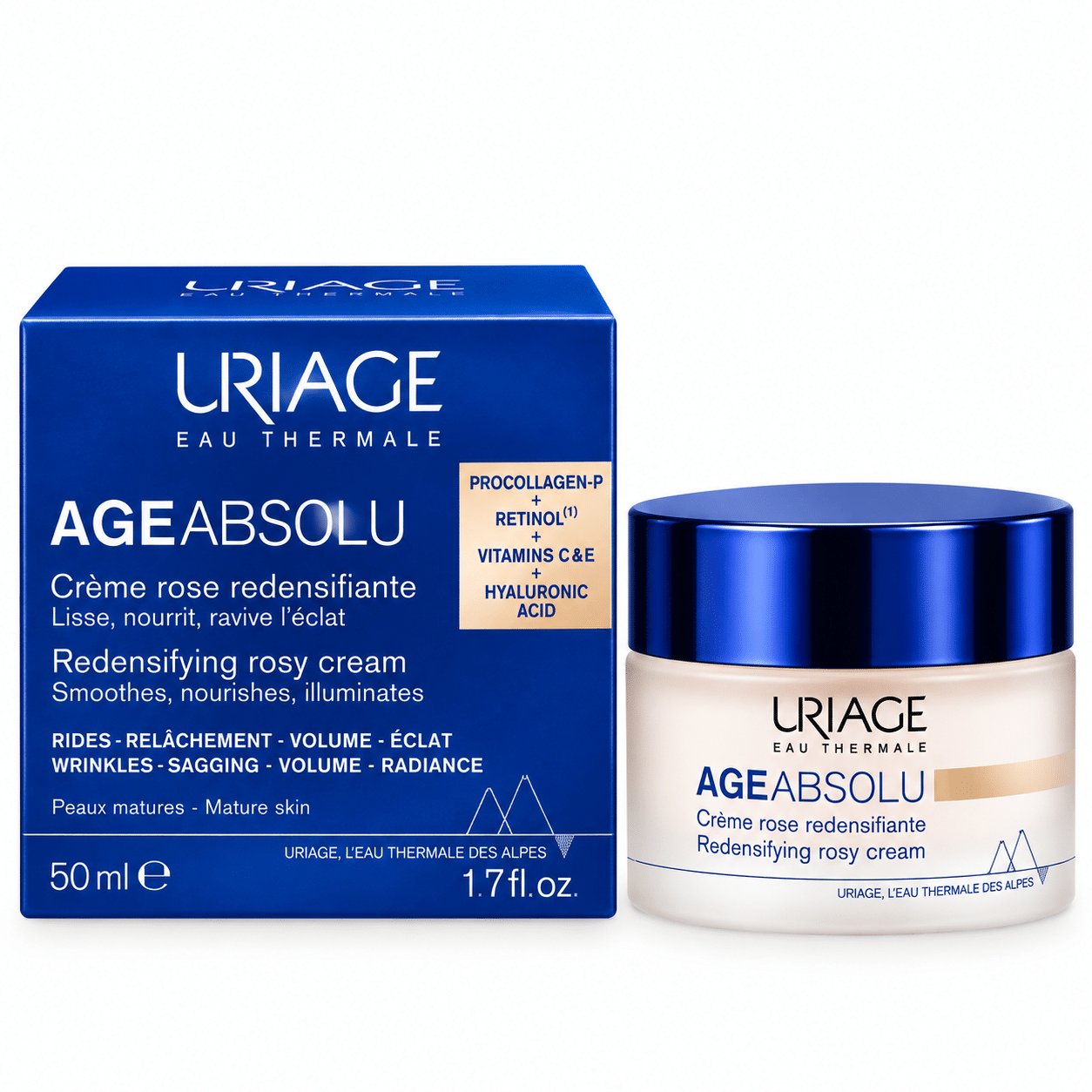 Crema rosata Age Absolu Uriage
