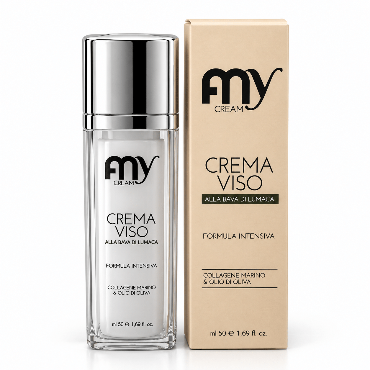 Crema viso alla bava di lumaca