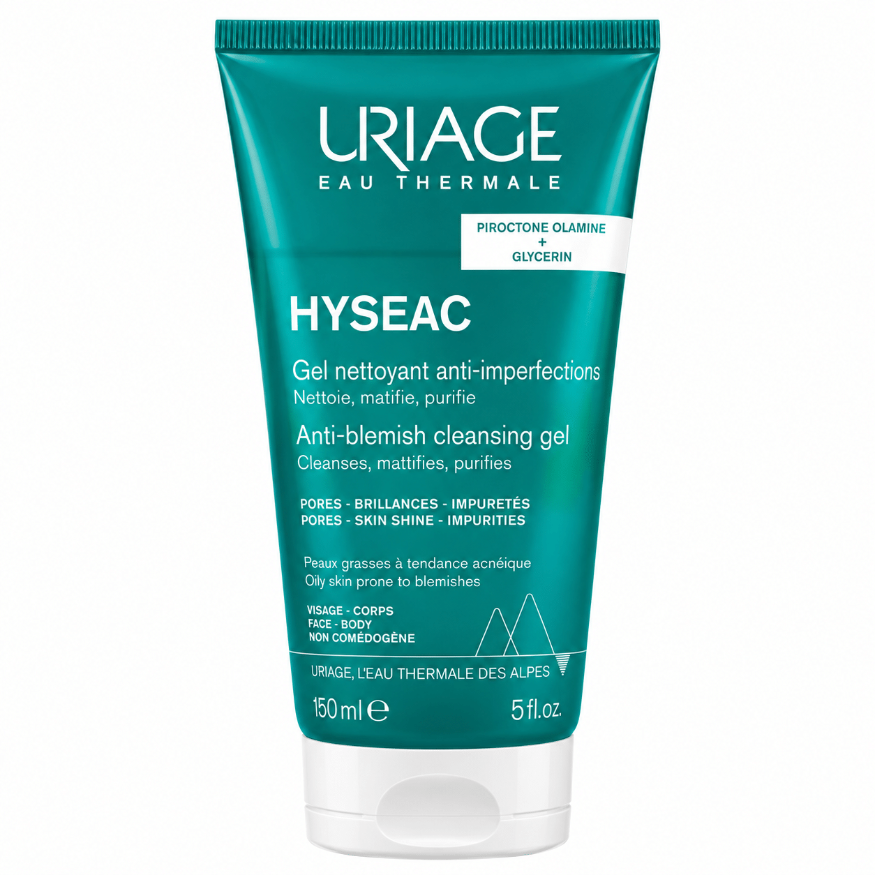 Detergente viso Hyseac Uriage Teal