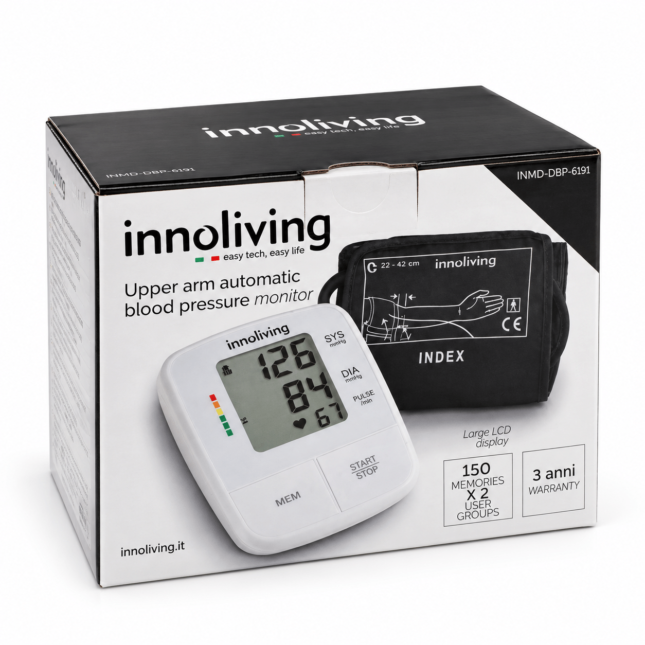 Scatola del misuratore di pressione Innoliving