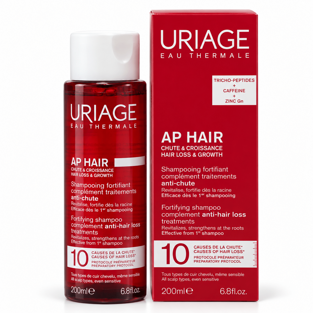 Shampoo Uriage AP Hair e confezione