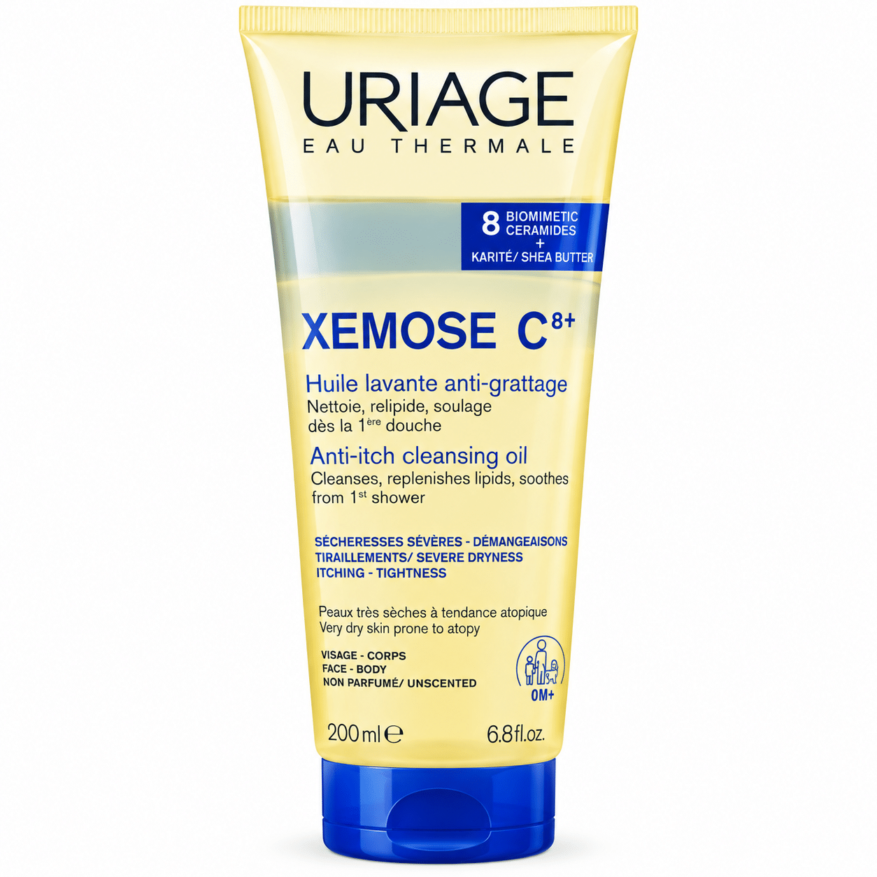 Tubo detergente Uriage Xémose C8+ (1)
